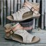 Summer Adjustable Buckle Shoes