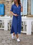 Women's Panelled 3/4 Sleeves Stylish Dress