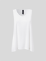 Summer Outfits Elegant Plain Suits Sleeveless Flowy Tank Top and Pockets Trousers Pants Two-Piece Sets