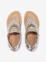 Western Style Retro Flip Flops Soft Sole Sandals