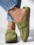Women Casual Comfy Leather Slip On Sandals