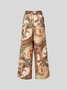 Elastic Band Casual Loose Ethnic Pants