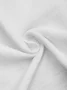 Women's Shirt Blouse Dressy Tops Solid Color Daily Basic 3/4 Length Sleeve Notched Neck White Summer