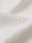 Regular Fit Plain V Neck Linen Dress With No