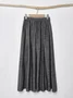 Linen Plain Skirt