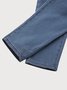 Tight Plain Denim Leggings