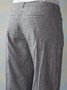 Cotton-Blend Striped Pants