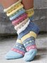 Casual knit socks