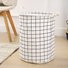 Canvas Household Waterproof Collapsible Laundry Basket