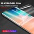 9D clear Soft Hydrogel Protective Screen Film For Samsung