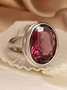 Ruby Crystal Ring