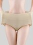 High Waist Abdominal Cotton Crotch Antibacterial Breathable Brief Brief