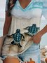 Daily sea turtle Holiday Beach shirt