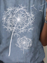Dandelion Casual Crew Neck T-Shirt