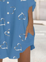Love flash button short Shirt Dress Plus Size