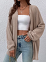 Casual Wrap Plain Other Coat