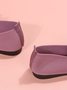 Breathable Mesh Fabric Plus Size Casual Slip On Flat Shoes
