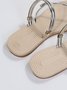 Rhinestone & Butterfly Decor Toe Ring Strappy Sandals