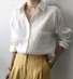 Women's Shirt Blouse Casual Button Long Sleeve Casual Basic Shirt Collar