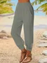 Women's Casual Plain Pants