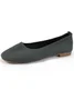 Casual Square Toe Comfy Insole Commuting Slip On Shallow Shoes