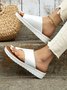 Women Summer Flat Heel Open Toe Boho Bohemia Beach Flat Sandals