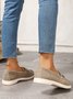 Casual Faux Suede All Season Shallow Shoes