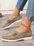 Casual Faux Suede All Season Shallow Shoes