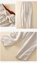 Casual Plain Cotton Loose Pants