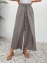 Geometric Loose Casual Pants