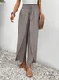 Geometric Loose Casual Pants