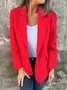 Shawl Collar Casual Jacket