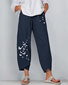 Women's Floral Print Casual Pants