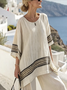 Casual Cotton Two-Piece Set