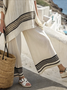 Casual Cotton Two-Piece Set