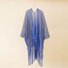 European and American beach bikini jacket sexy tassel shawl women knitted wind cape style sun protection blouse