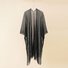 European and American beach bikini jacket sexy tassel shawl women knitted wind cape style sun protection blouse