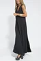 Women's Sleeveless Summer Khaki Plain Split Joint V Neck Daily Going Out Casual Maxi A-Line Fit & Flare Dress Dress