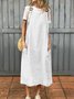 Casual Plain Spaghetti Maxi Dress
