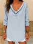 Women Striped Casual Long Sleeve T-shirt