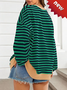 Cotton Regular Fit Crew Neck Casual Hoodie