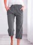 Simple Regular Fit Pants