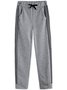 Women's Split Joint Plain Daily Going Out Two-Piece Set Gray Casual Spring/Fall Top With Pants Matching Set