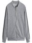 Women's Split Joint Plain Daily Going Out Two-Piece Set Gray Casual Spring/Fall Top With Pants Matching Set