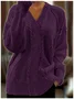 V Neck Casual Sweater