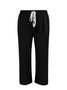 Solid Color V-Neck Loose Comfortable Casual Home Drawstring Trousers Suit Leisure Good Sleep Two-Piece Suit
