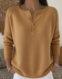 Women's Classic Casual Knit Button Sweater