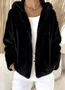 Regular Fit Casual Teddy Jacket