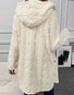 Casual Plain Fluff/Granular Fleece Fabric Teddy Jacket