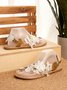 Women's Sandals Flat Clip Toe Casual Lace White Flower Decorative Summer Elegant Romantic Wedding Sandals